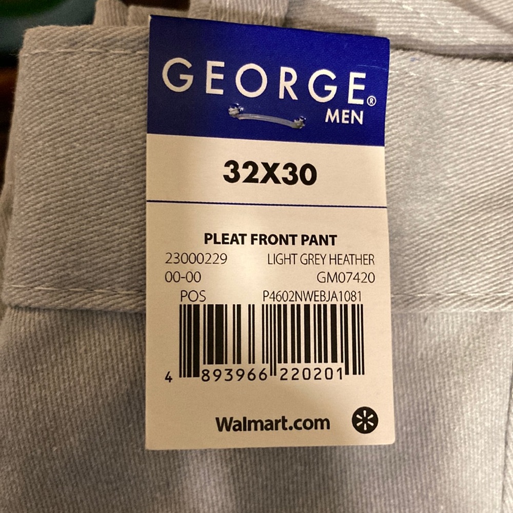 NWT George Dress Pants 32x30